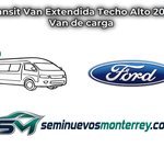 Inicio 2 Transit Van Extendida Techo Alto 2022 Van de carga Ford